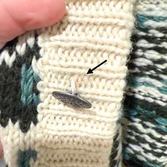 VTG Runox Scandia Strik Pure New Wool Danish Scandinavian Sweater Nordic M L - Picture 14 of 16